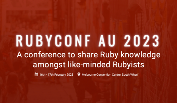 explore all talks recorded at RubyConf AU 2023