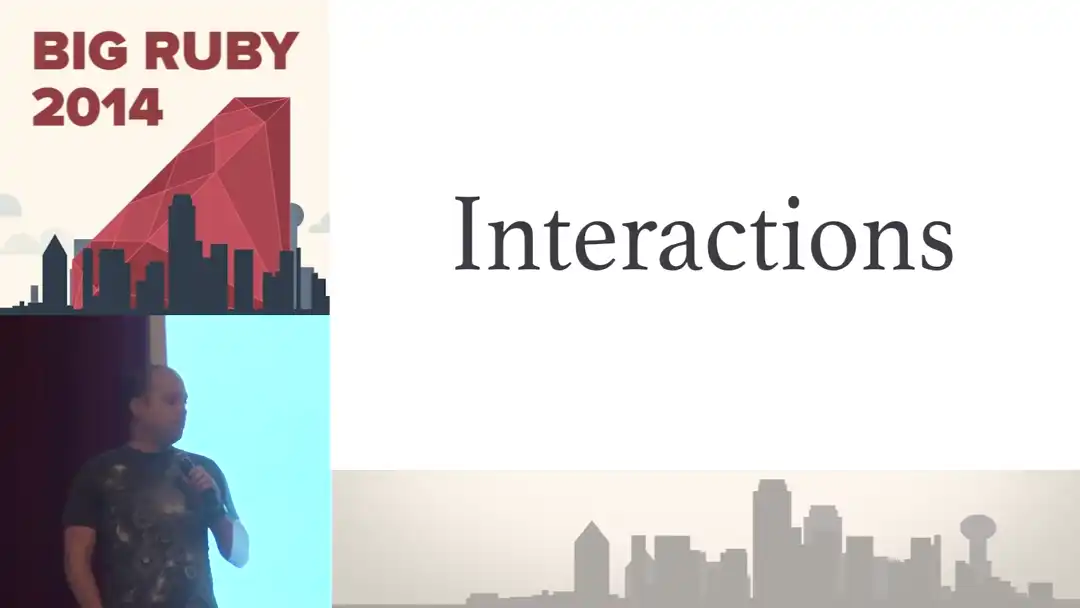 talk by Aaron Lasseigne: Lightning Talk: Interactions