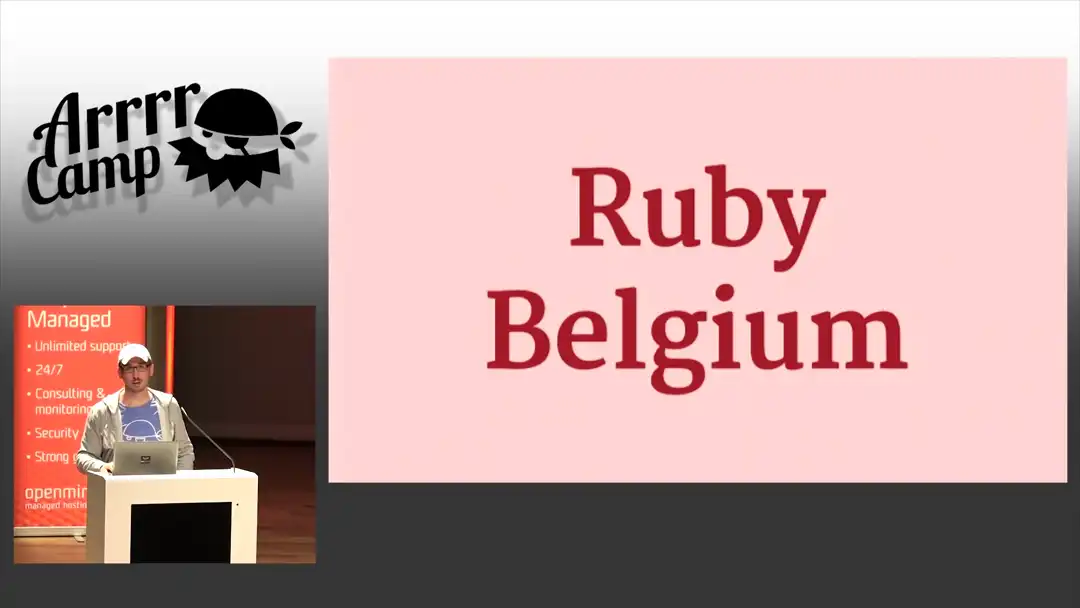 talk by Christophe Philemotte: Lighting Talk: Ruby Belgium