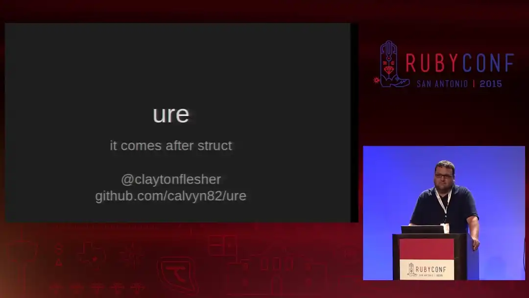 talk by Clayton Flesher: Lightning Talk: ure