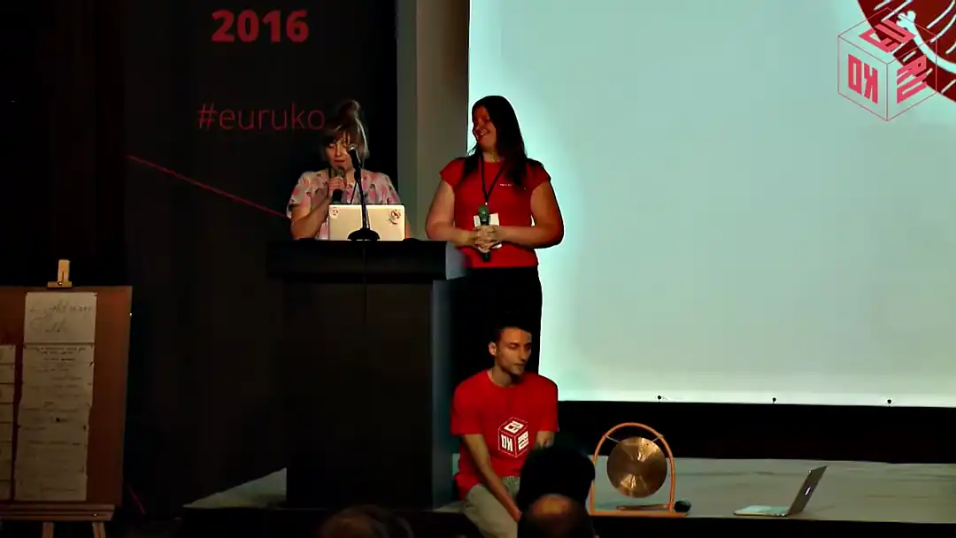 talk by Kinga Kalinowska, Izabela Komorek: We Are Rubycats! (Rails Girls Summer of Code 2016)