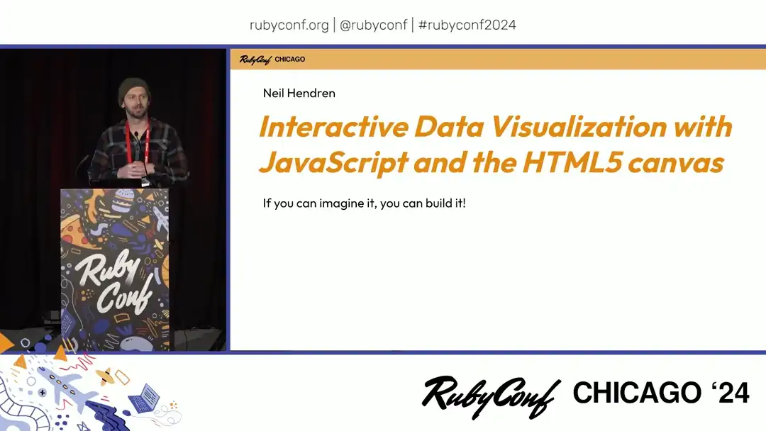 talk by Neil Hendren: Lightning Talk: Interactive Data Visualization with JavaScript and the HTMLS5 Canvas