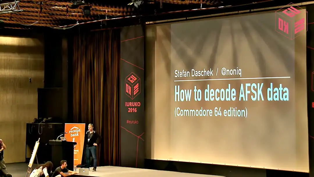 talk by Stefan Daschek: How to decode ADSK data (Commodore 64 Edition)